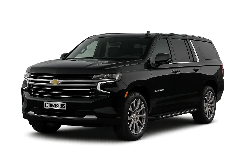 Chevrolet Suburban, side profile illustration